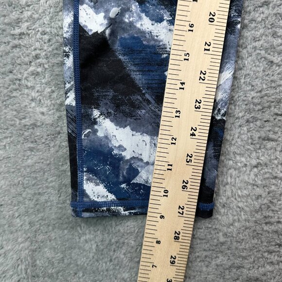 JustFab Active Legging Capri Style Dark Navy XXL Stretchy - Picture 9 of 12